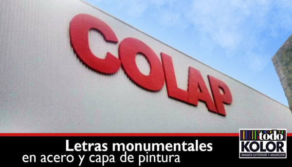 LETRAS 3D EN ACERO MONUMENTALES