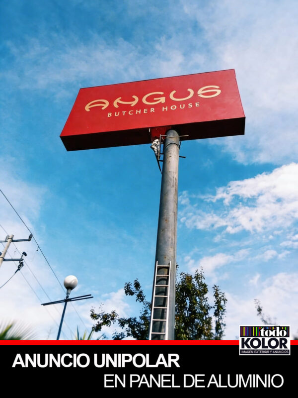 UNIPOLAR ESPECTACULAREN PANEL DE ALUMINIO