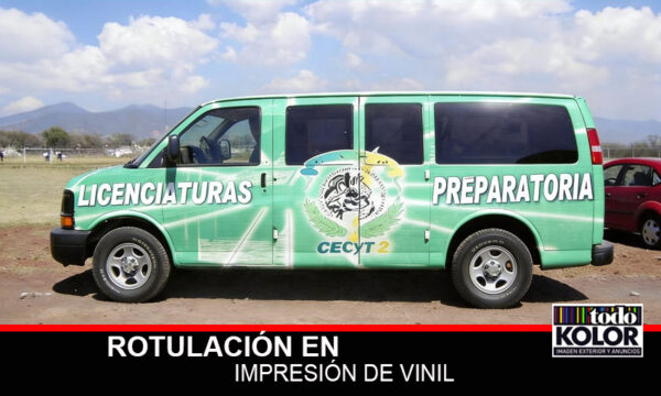 ROTULACIÓN DE VEHÍCULOS PARA ESCUELAS