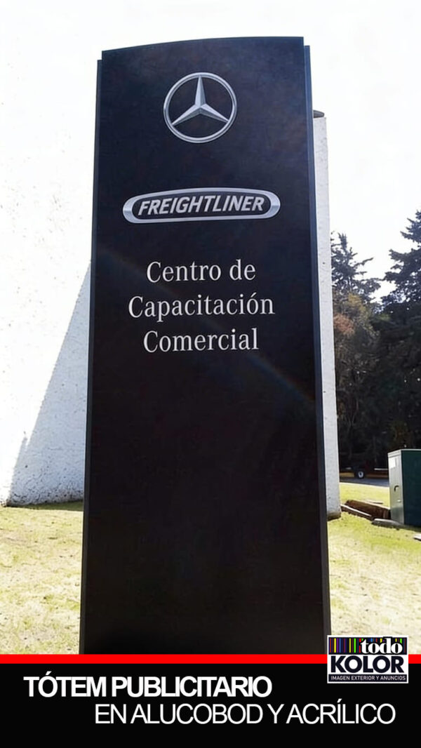 TÓTEM EN ALUCOBOND
