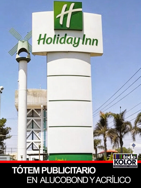 TÓTEM PUBLICITARIO PARA HOTELES