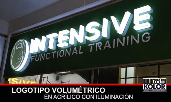 LETRAS 3D EN ACRÍLICO CON ILUMINACÍON