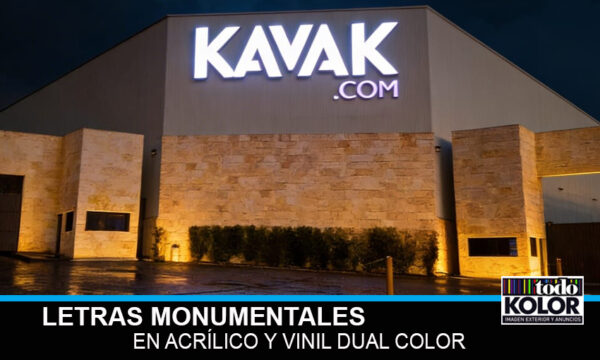 LETRAS MONUMENTALES EN ACRÍLICO