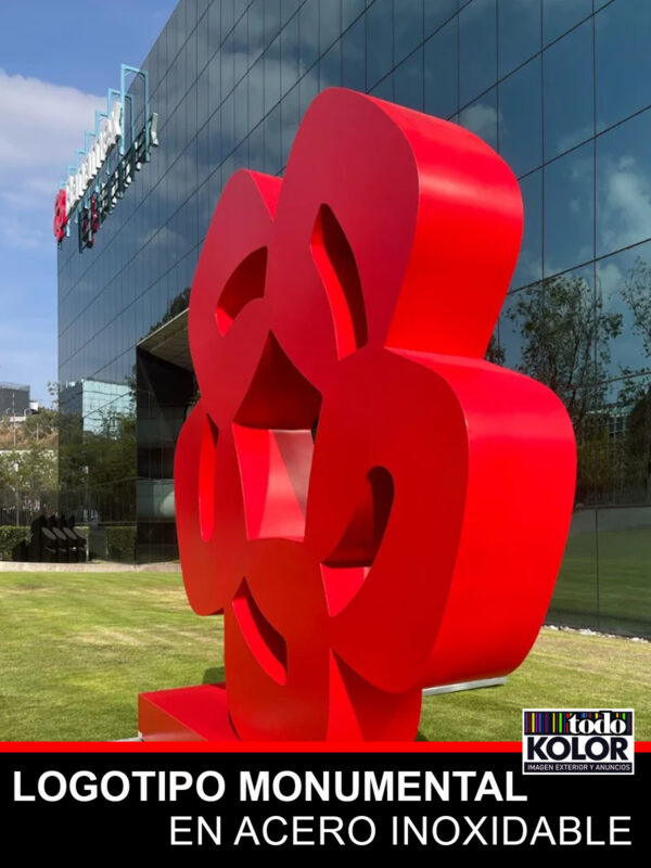 LOGOTIPO MONUMENTAL PARA BANCOS