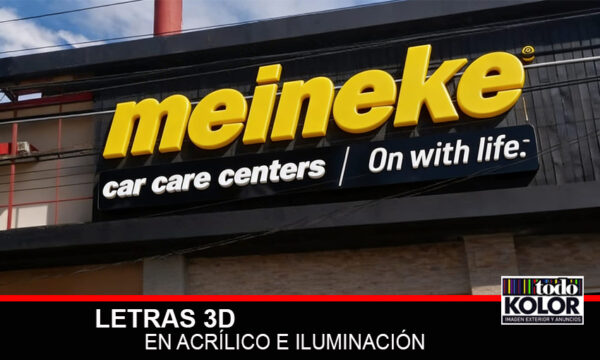 LETRAS 3D EN ACRÍLICO