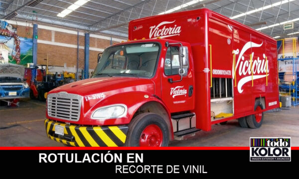 ROTULACIÓN DE FLOTILLAS CERVEZA VICTORIA
