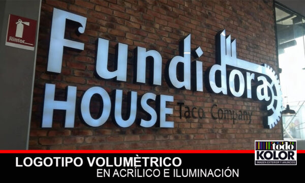 LETRAS 3D LUMINOSAS EN ACRÍLICO, CANTO DE ALUMINIO Y CAPA DE PINTURA