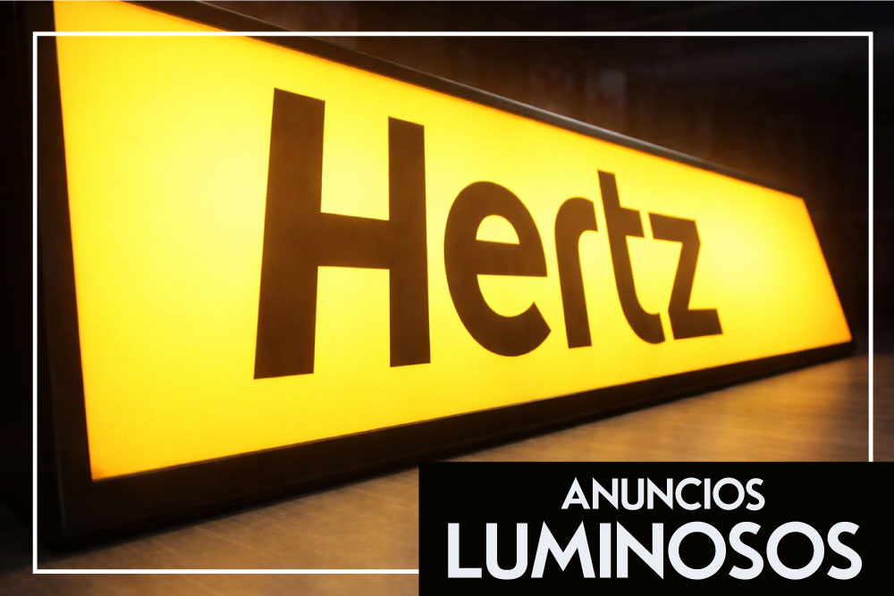 Anuncio luminoso tipo caja con recorte de vinil e iluminación LED en Toluca Todo Kolor