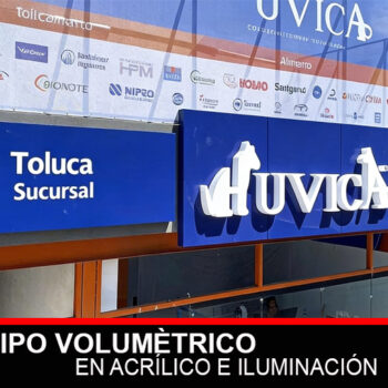 Anuncio luminoso en acrílico y recorte de vinil. Toluca, Metepec, CDMX y cobertura en todo el territorio Nacional .Anuncio unipolar, en lona oplex, panel de aluminio con iluminación Letras monumentales en acero inoxidable tipo flotantes Fachada de alucobond para agencias automovilísticas, centros comerciales, hoteles, plazas comerciales, tiendas departamentales Letras volumétricas de acrílico. letras volumétricas de aluminio. Iluminación led interior. Iluminación led posterior, Anuncios luminosos Toluca para taquerías, bancos, escuelas. Zona industrial Toluca, Metepec y CDMX. Letreros luminosos. Letras 3D Metepec monumentales, letras de acero metálicas, letras de aluminio, con realce, cajas de luz, cajas de luz tipo nube, logotipos, corporativos, letras con LED, logotipos en Neón Flex, logotipos y letras con luz, letreros para negocios, anuncios, corporativos, señalización, imagen, exterior, Publicidad exterior, letreros LED, logotipos para restaurantes Anuncios para restaurantes. Letras monumentales en acero inoxidable. Letras monumentales para pueblos mágicos. Cajas monumentales en lona backligth.Fachada de alucobond para agencias automovilísticas, centros comerciales, hoteles, plazas comerciales, tiendas departamentales Letras volumétricas de acrílico. letras volumétricas de aluminio. Iluminación led interior. Iluminación led posterior, Anuncios luminosos Toluca para taquerías, bancos, escuelas. Zona industrial Toluca, Metepec y CDMX. Letreros luminosos. Letras 3D Metepec monumentales, letras de acero metálicas, letras de aluminio, con realce, cajas de luz, cajas de luz tipo nube, logotipos, corporativos, letras con LED, logotipos en Neón Flex, logotipos y letras con luz, letreros para negocios, anuncios, corporativos, señalización, imagen, exterior, Publicidad exterior, letreros LED, logotipos para restaurantes Anuncios para restaurantes. Letras monumentales en acero inoxidable. Letras monumentales para pueblos mágicos. Cajas monumentales en lona backligth.